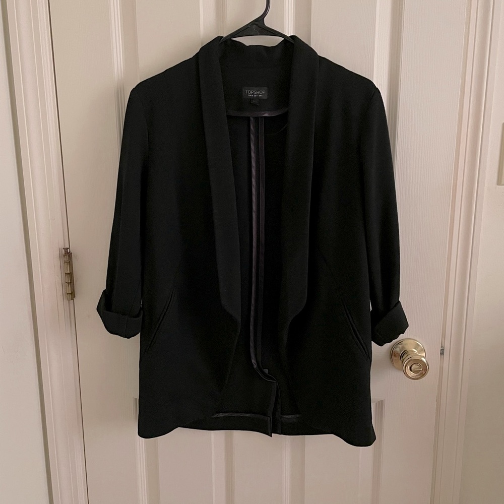 Topshop Black Blazer